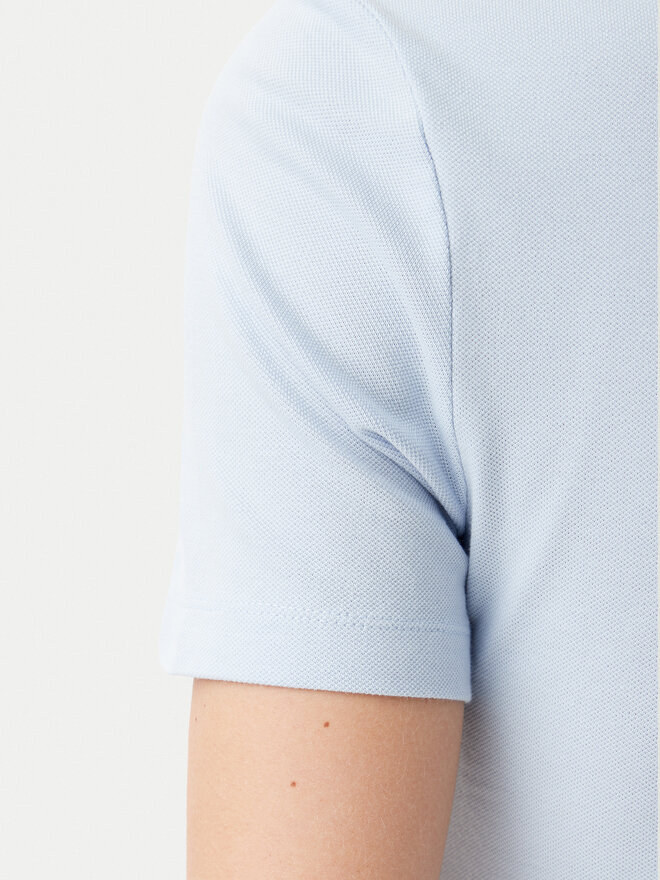 Tommy Hilfiger Tommy Hilfiger Poloshirt 1985 WW0WW43225 Himmelblau Slim Fit