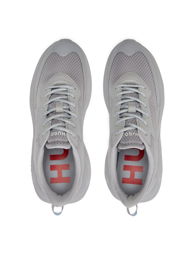 HUGO Sneakers Hugo Leon Runn Ripstop 50517154 Argintiu