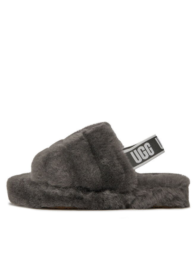 Ugg Παντόφλες Σπιτιού Ugg K Fluff Yeah Slide 1098494K Γκρι