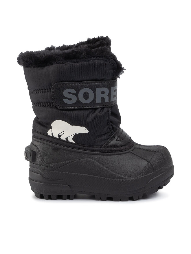 Sorel Sněhule Sorel Childrens Snow Commander NC1960 Černá