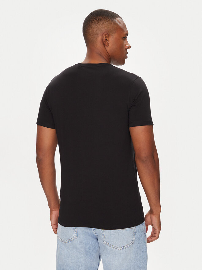 Guess Guess Camiseta M4GI70 KC9X0 Negro Slim Fit