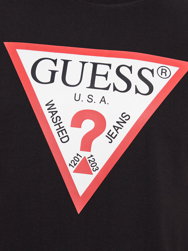 Guess Guess Camiseta M2YI71 I3Z14 Negro Slim Fit