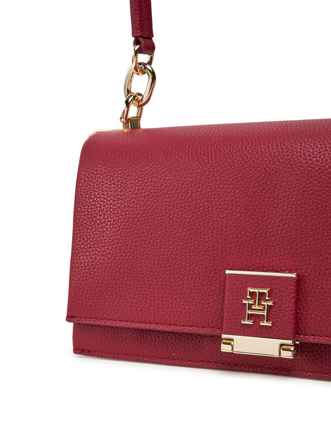 Tommy Hilfiger Τσάντα Tommy Hilfiger Th Her Med Crossover AW0AW17216 Κόκκινο