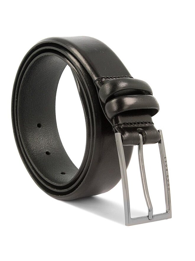 BOSS Мъжки колан Boss Carmello 50239979 90 Черен