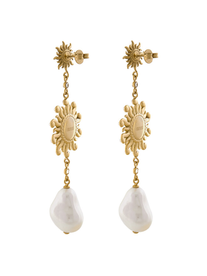 Guess Kolczyki Guess JUBE05 087JW Złoty