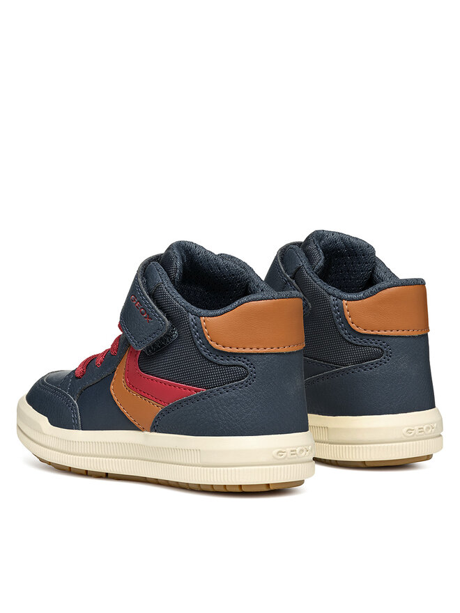 Geox Sneakersy Geox J Arzach Boy J464AA 054FU CF46N S Granatowy