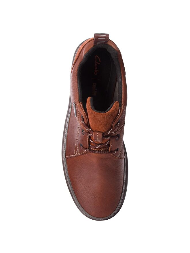 Po buty Clarks Rushway Lace Gtx GORE TEX 261355567 Br zowy eobuwie .pl