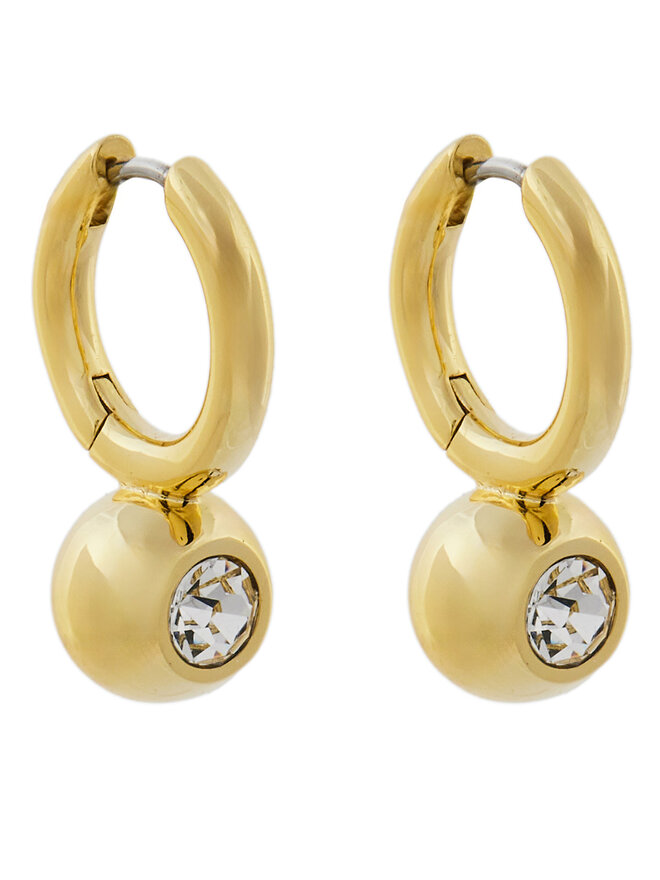Fossil Kolczyki Fossil Bright Baubles JA7254710 Złoty