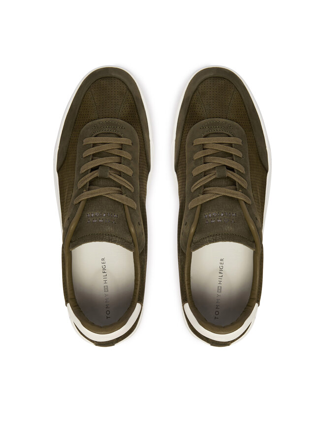 Tommy Hilfiger Sneakers Tommy Hilfiger Th Court Best FM0FM05821 Grün