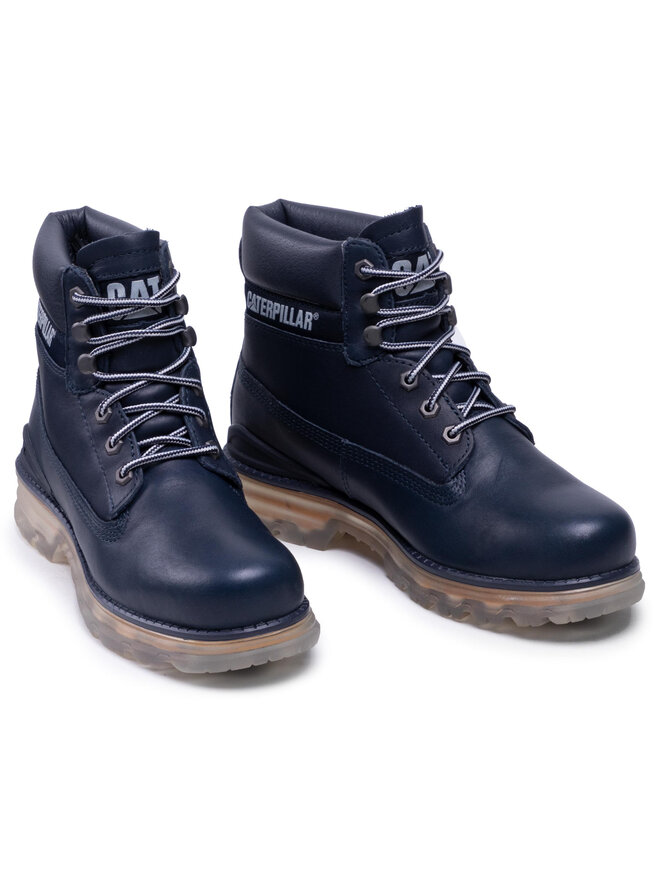 Schnürstiefeletten CAT Footwear Replicate P723863 Dunkelblau | eschuhe.de