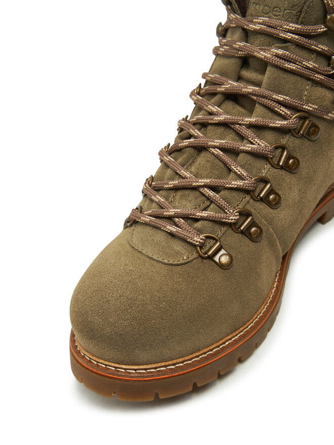 Kimberfeel Schnürstiefeletten Kimberfeel Colin Khakifarben