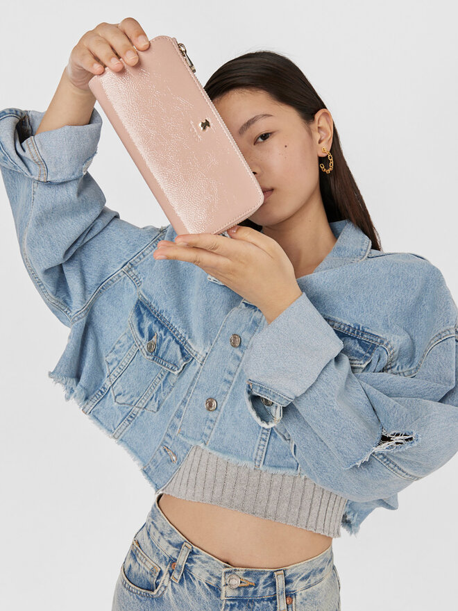 TOUS Cartera grande para mujer TOUS Billetera M. Dorp 2000847014 Rosa