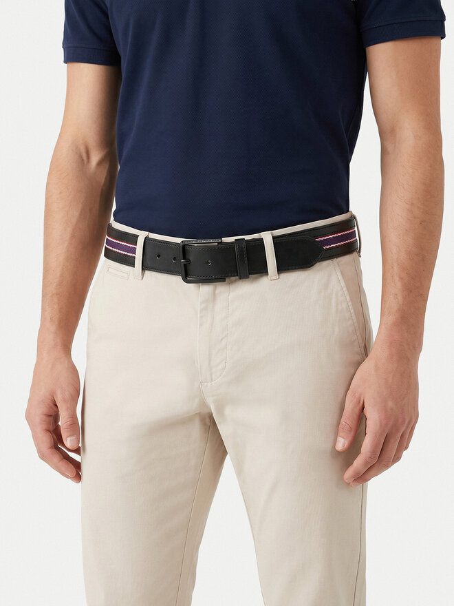 Beverly Hills Polo Club Ремінь Beverly Hills Polo Club CEO-BHPC-M2-002-SS26 Чорний