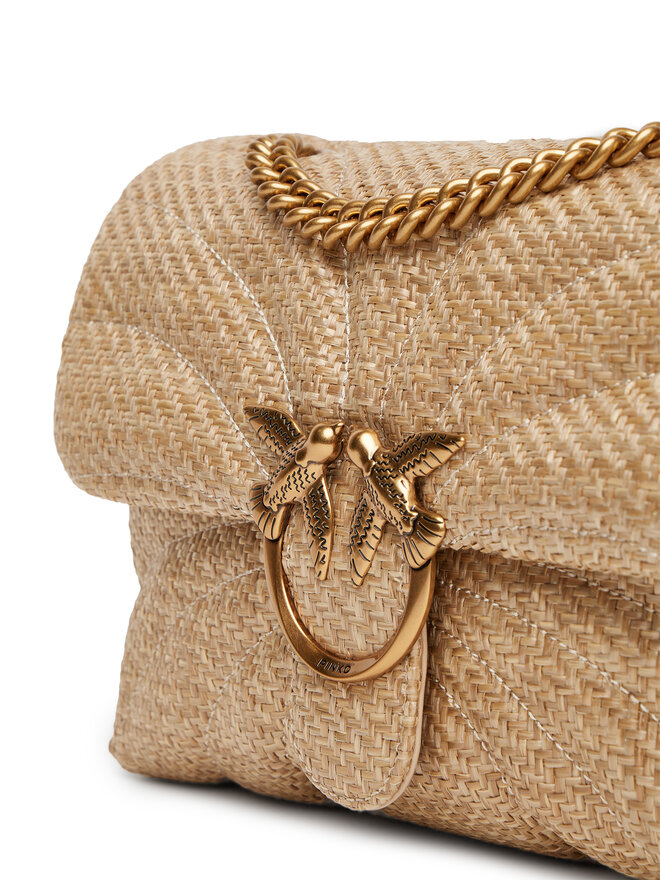 PINKO Τσάντα PINKO Love Puff Classic Cl PE 25 PLTT 100038 A2C8 Μπεζ