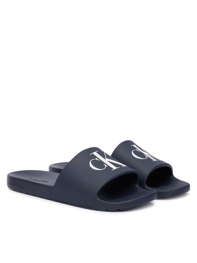 Calvin Klein Pantoletten Calvin Klein 3 Slide Molded Eva HM0HM02335 Dunkelblau
