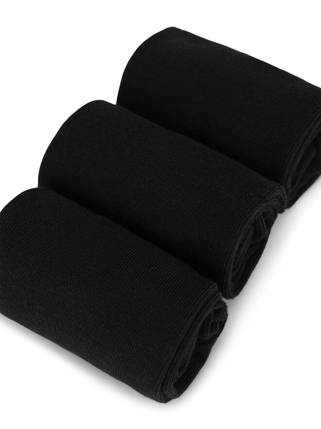 Sprandi Sada 3 párů nízkých ponožek unisex Sprandi 0UB-004-AW24 (3-PACK) Černá