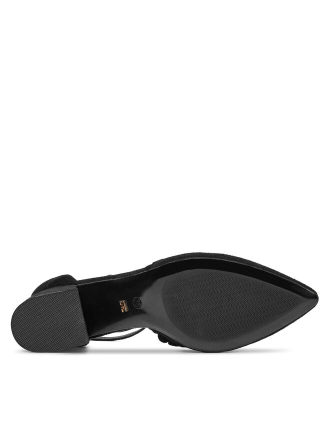 DeeZee Czółenka DeeZee DF-82574-4 Czarny