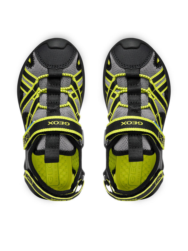 Geox Sandály Geox J Airadyum Bo J55F1A 1454 C0666 S Šedá