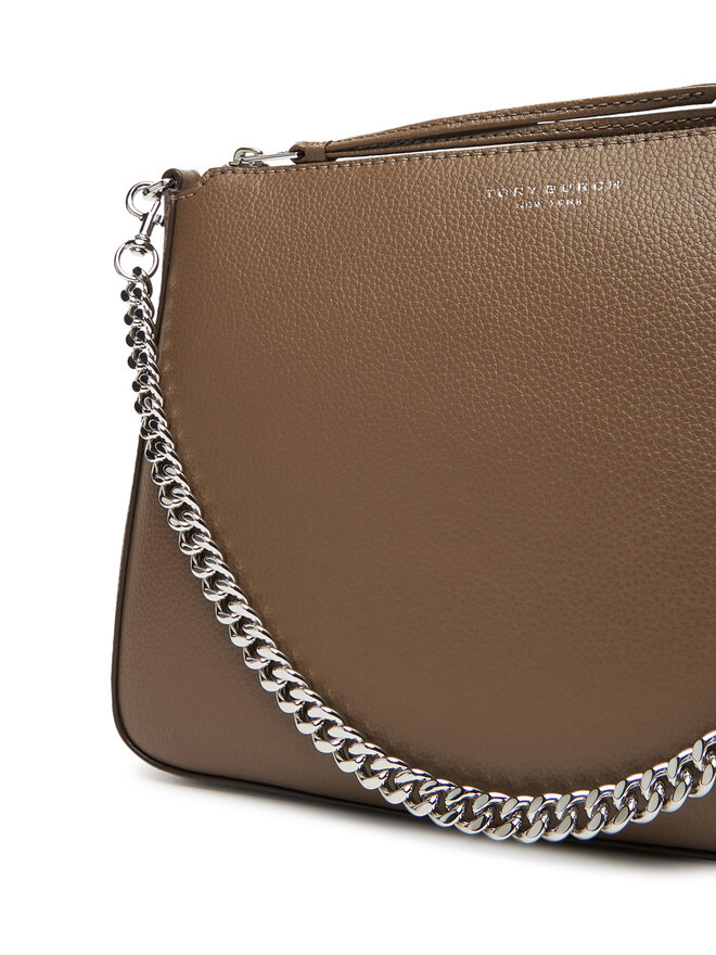 Tory Burch Ročna torba Tory Burch Perry 175544 Rjava