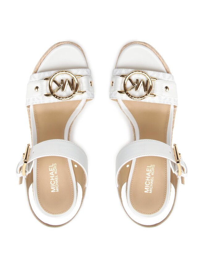 MICHAEL Michael Kors Еспадрили MICHAEL Michael Kors Rory Wedge 40R3ROHS2L Бял