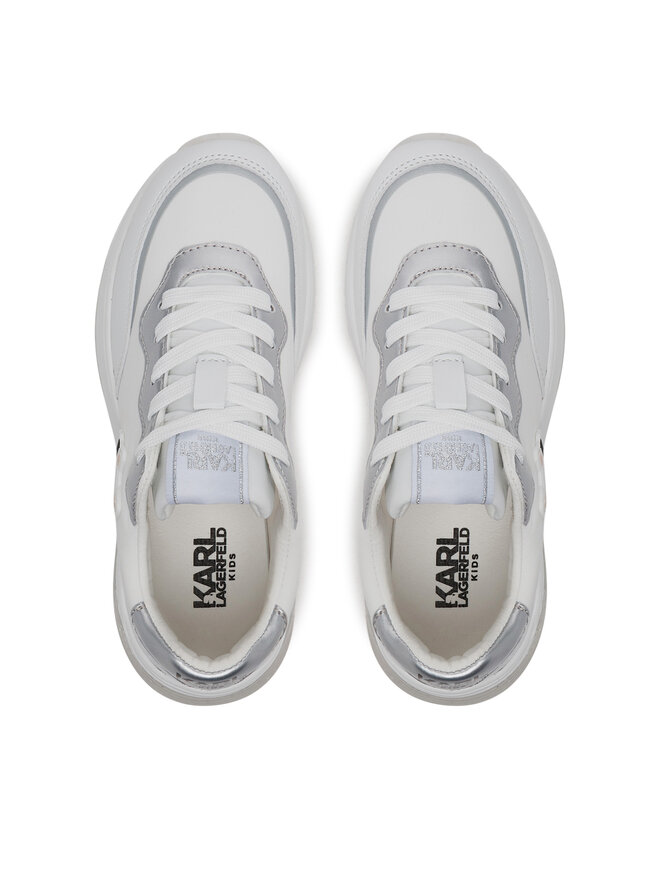 Karl Lagerfeld Kids Снікерcи Karl Lagerfeld Kids Z30373 M Білий