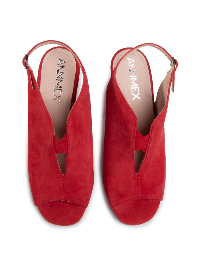 Ann Mex Sandalias Ann Mex 0798 14W Rojo