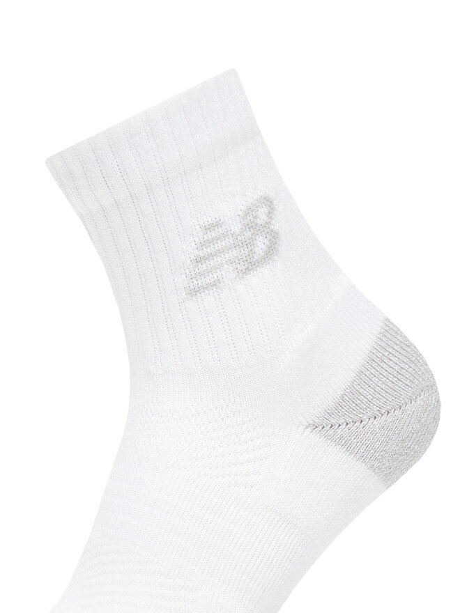 New Balance Calcetines largos New Balance Active Cushion Quarter Socks LAS35204WT Blanco