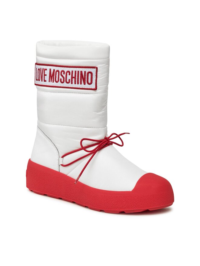 LOVE MOSCHINO Апрески LOVE MOSCHINO JA15855H0HIN010B Бял
