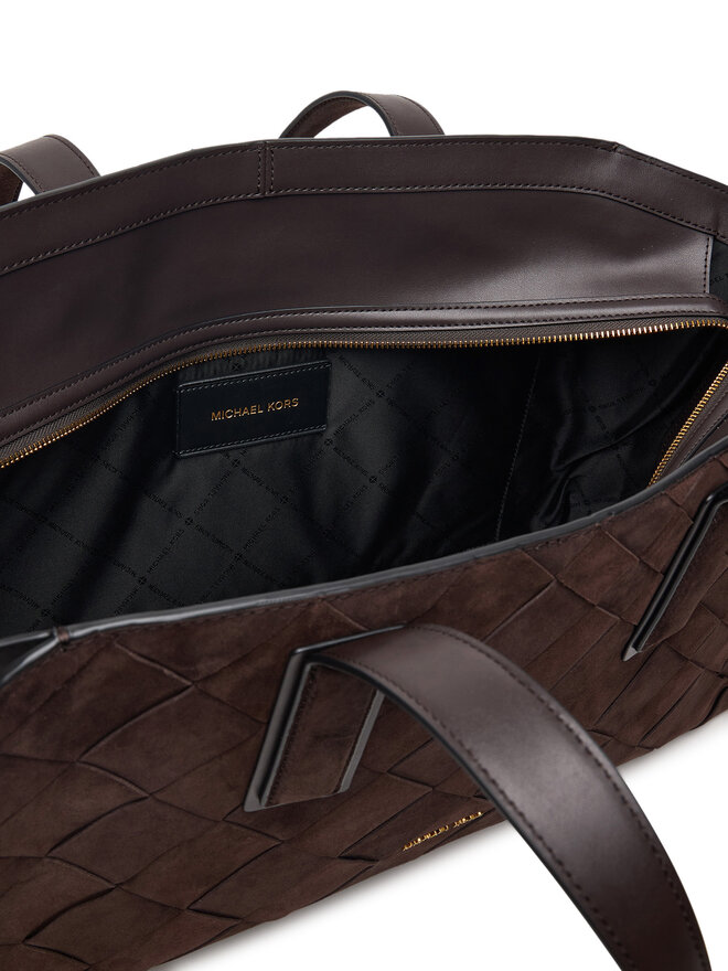 MICHAEL Michael Kors Handtasche MICHAEL Michael Kors Hudson 33F6GHDT3X Dunkelbraun