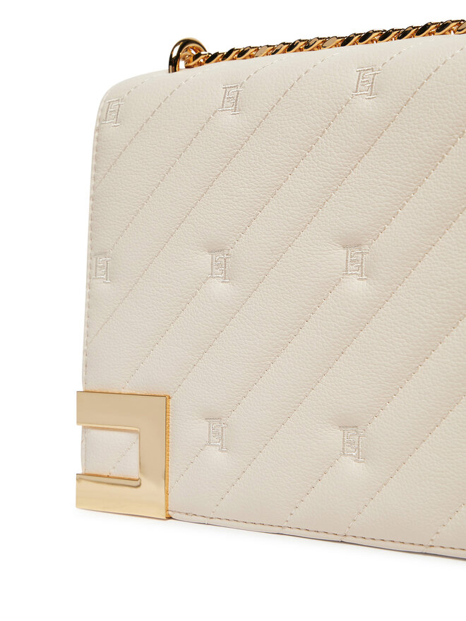 Elisabetta Franchi Torebka Elisabetta Franchi BS-54A-46E2-V320 Écru