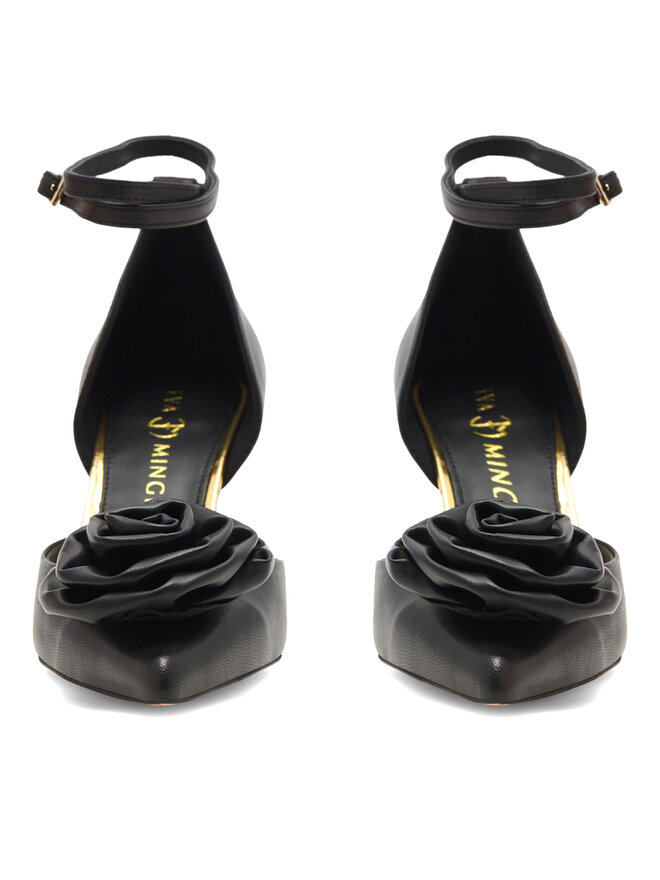 Eva Minge Pantofi cu toc subțire Eva Minge ROSE-V1520-15 Negru