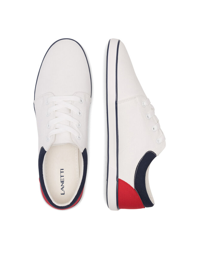 Lanetti Sneakers Lanetti MS20347-11 Λευκό