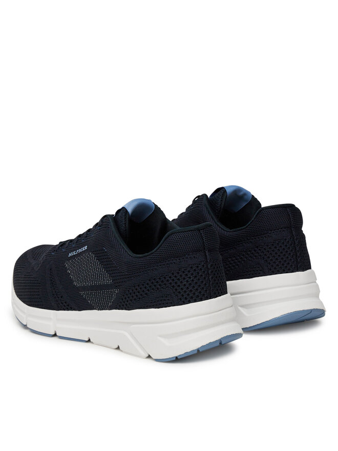 Tommy Hilfiger Sneakersy Tommy Hilfiger Modern Comfort Run Knit FM0FM05524 Tmavomodrá