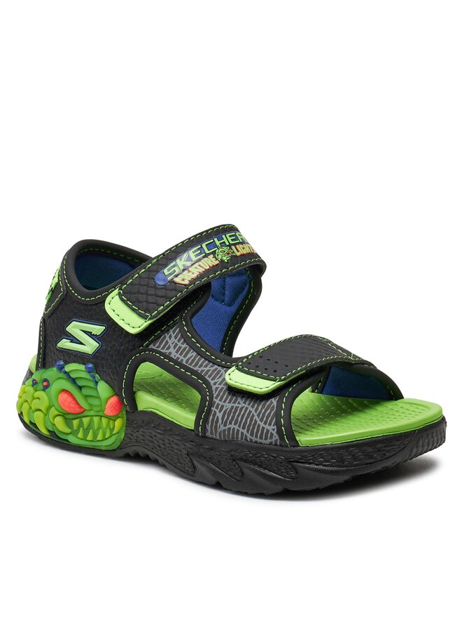 Skechers Σανδάλια Skechers Creature-Splash- 400614L/BKLM Μαύρο