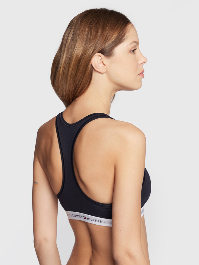 Tommy Hilfiger Tommy Hilfiger Top nedrček UW0UW03820 Mornarsko modra