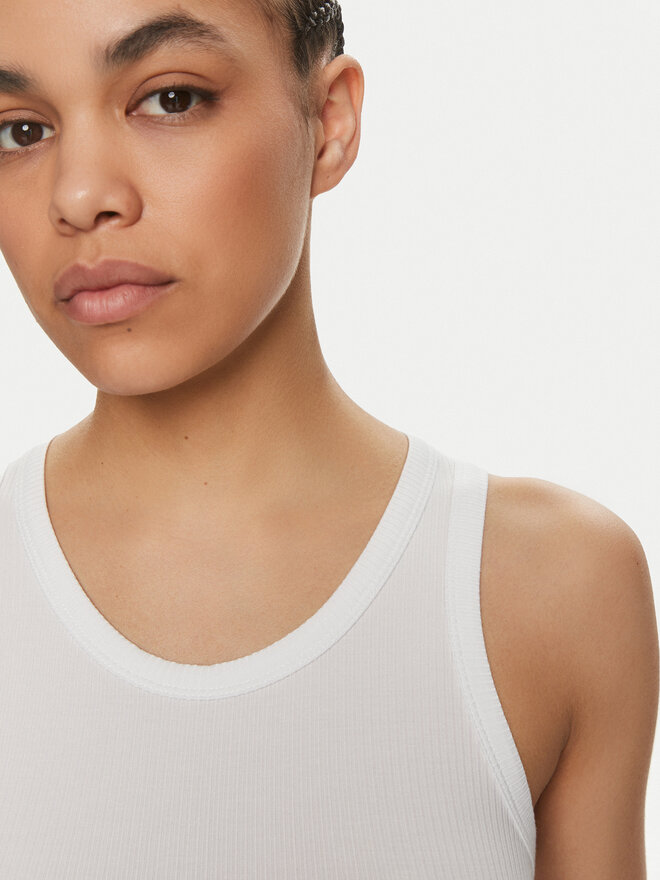 Calvin Klein Calvin Klein Top K20K206554 Blanco Slim Fit