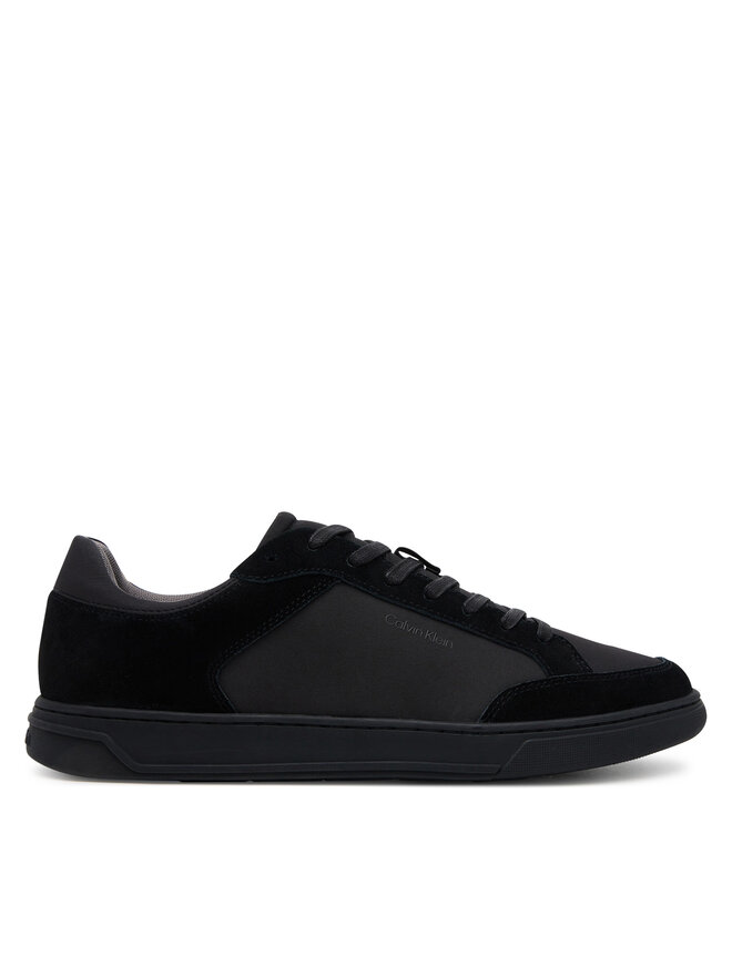Calvin Klein Сникърси Calvin Klein Low Top Lace Up Repreve Mix HM0HM01802 Черен