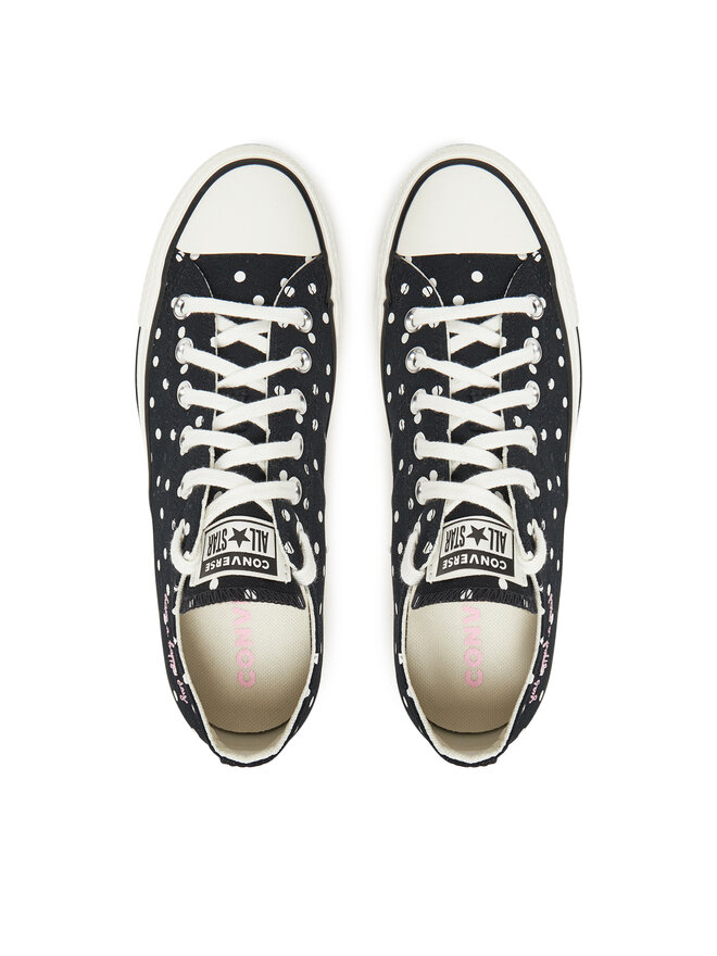 Converse Trampki Converse Chuck Taylor All Star Polka Dots A12570C Czarny