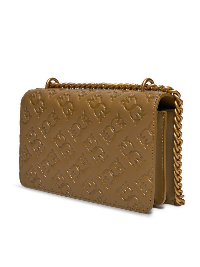 PINKO Дамска чанта Pinko Love One Mini Dc 100074 A1YB V68Q Кафяв