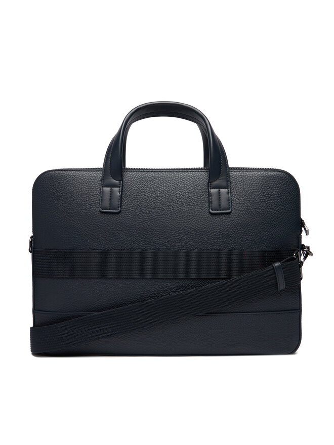 Tommy Hilfiger Laptoptasche Tommy Hilfiger Th Central Slim Computer Bag AM0AM13631 Dunkelblau