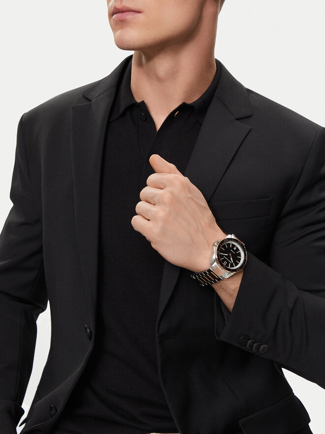 Armani Exchange Zegarek Armani Exchange Spencer AX1962 Brązowy