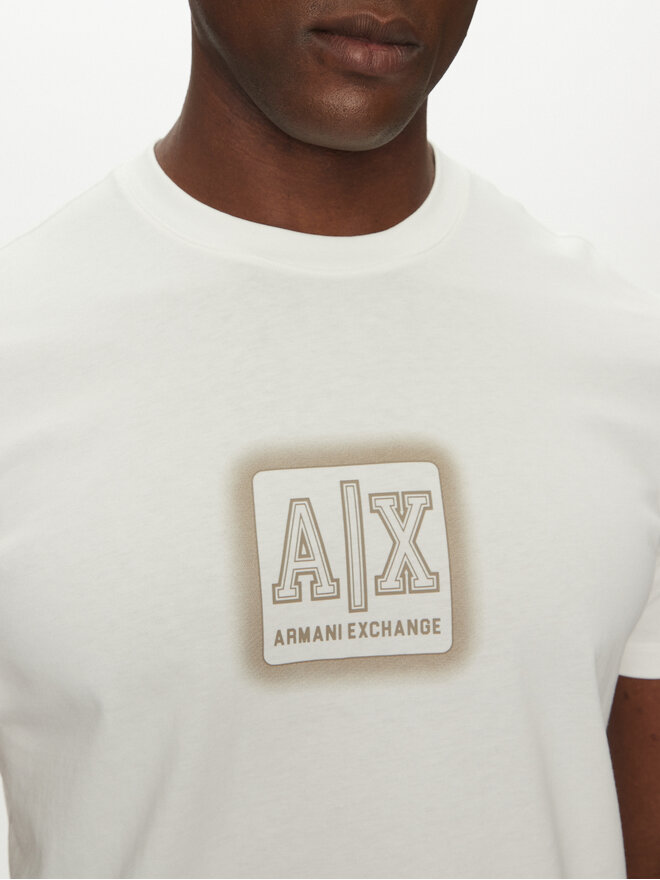 Armani Exchange Armani Exchange Футболка XM000545 AF10361 U0009 Білий Regular Fit