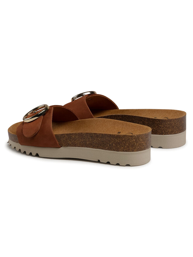 Scholl Natikači Scholl Malibu Mule F29318 1175 350 Rjava