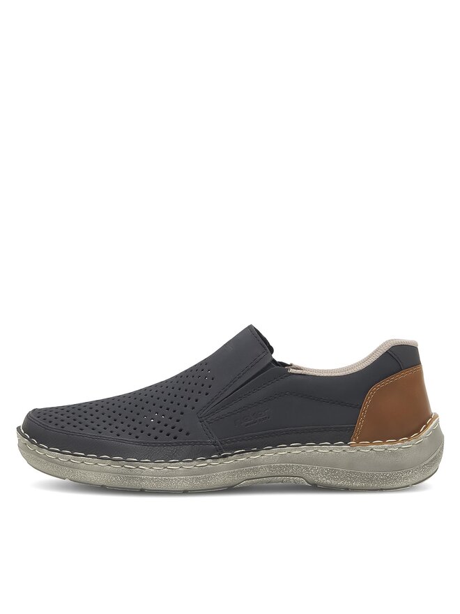 Rieker Pantofi Rieker 03079-14 Albastru