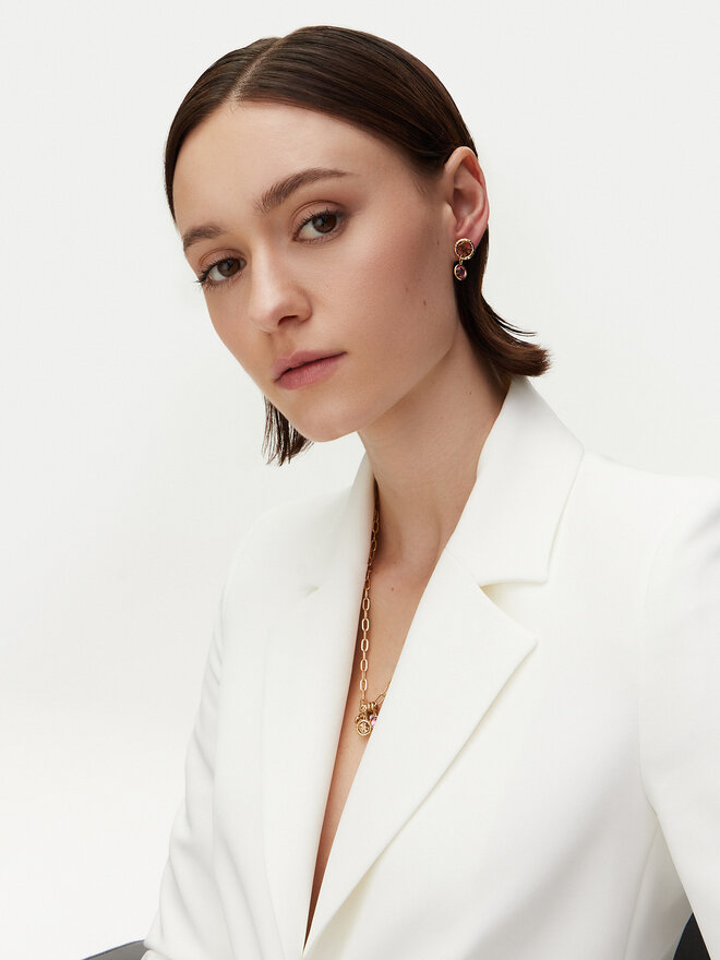 Guess Fülbevaló Guess JUBE05 098JW Arany