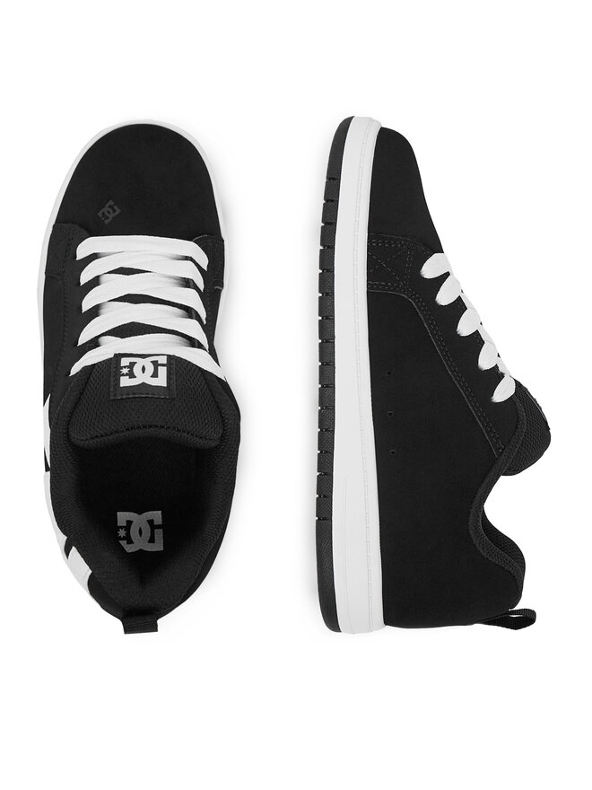 DC Sneakersy DC COURT GRAFFIK ADBS100207-BKW Czarny