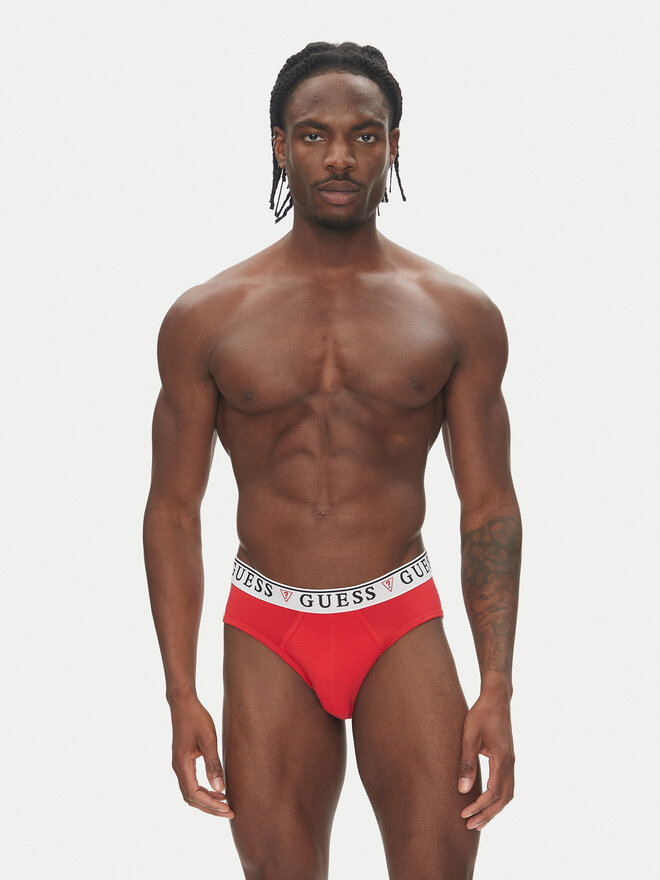 Guess Guess Set od 3 para muških slip gaća U97G00 KCD31 Šarena
