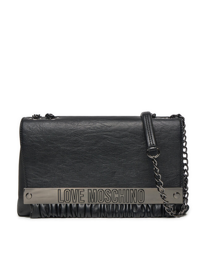 Black love moschino bag deals