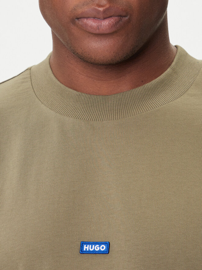 HUGO HUGO Camiseta Manche Courte Homme 50509991 Caqui Regular Fit