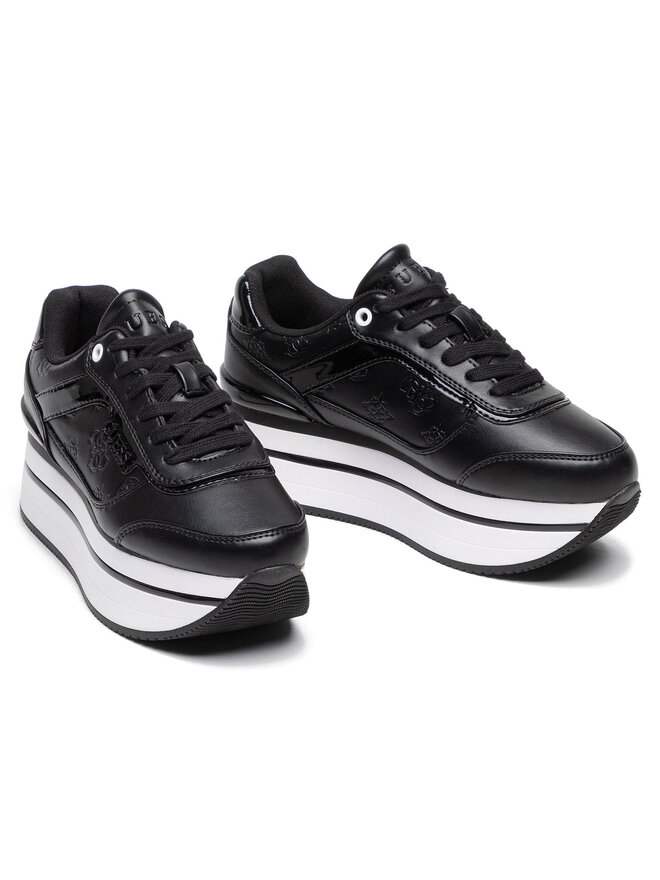 Guess Sneakersy Guess Hansin FL5HNS PEL12 Čierna